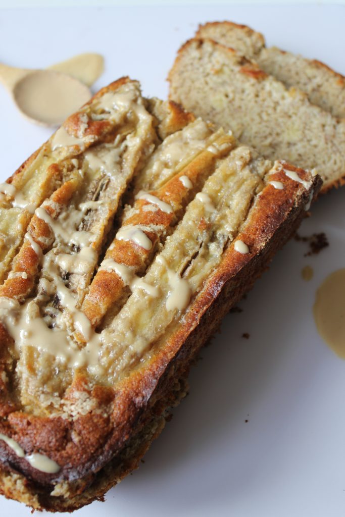 paleo tahini banana bread