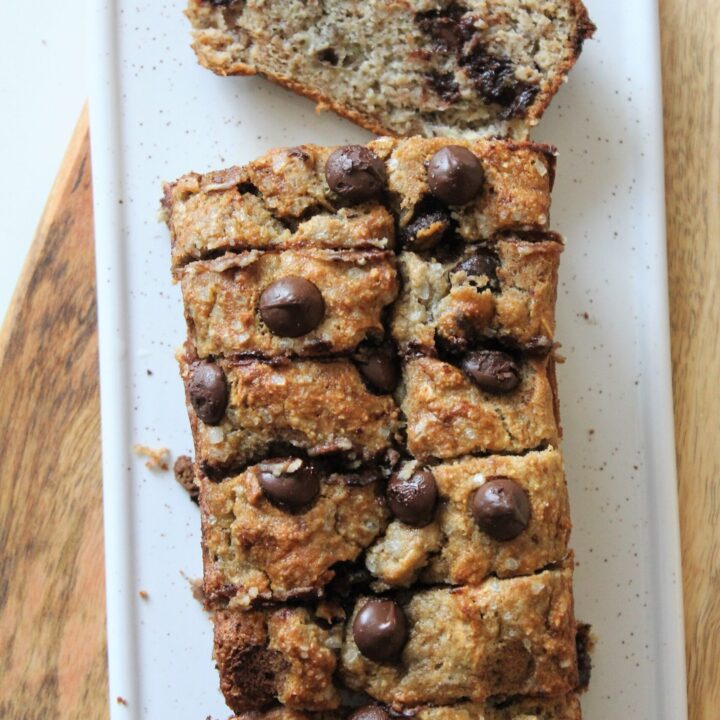 5 Ingredient Blender Banana Bread