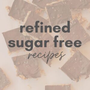 Refined Sugar Free